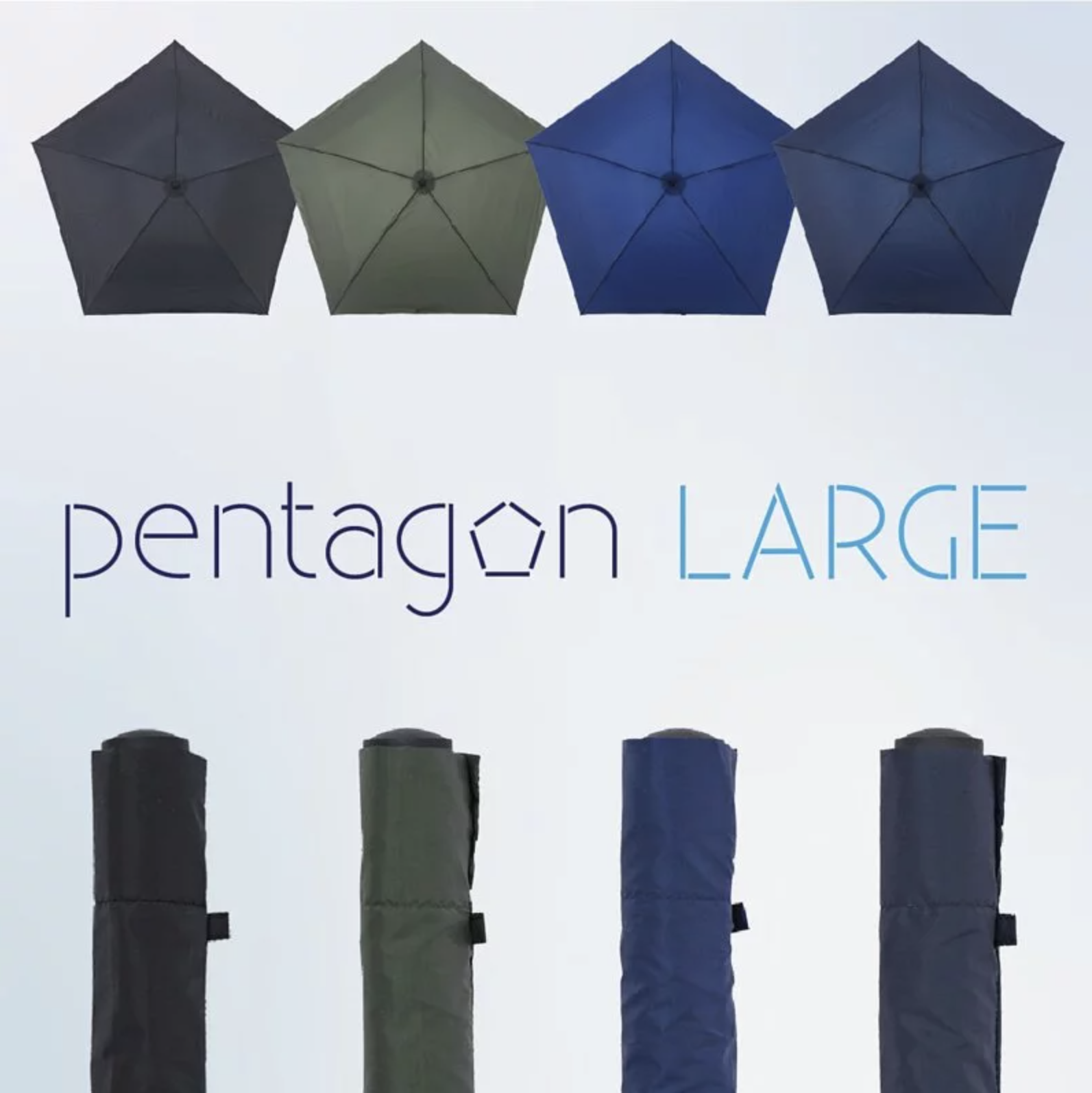 日本 Amvel VERYKAL LARGE  更長更大更保護的日本傘 Pentagon Large