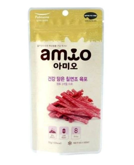 韓國 Amio健康釀火雞肉乾50g|狗狗營養零食♡狗糧/零食