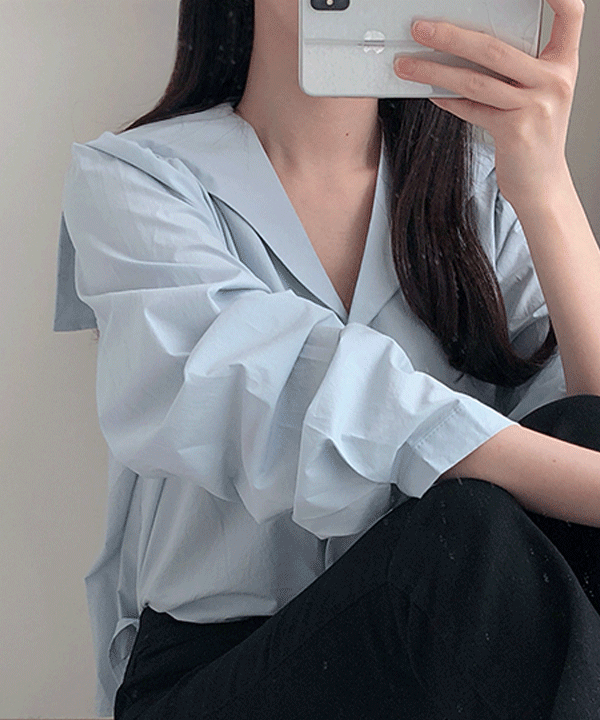 케이트 세라 코튼 블라우스 2color - 썸데이즈♡韓國女裝上衣