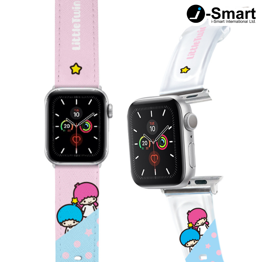iSmart-SANRIO-Apple Watch錶帶-波點系列-LITTLE TWIN STARS