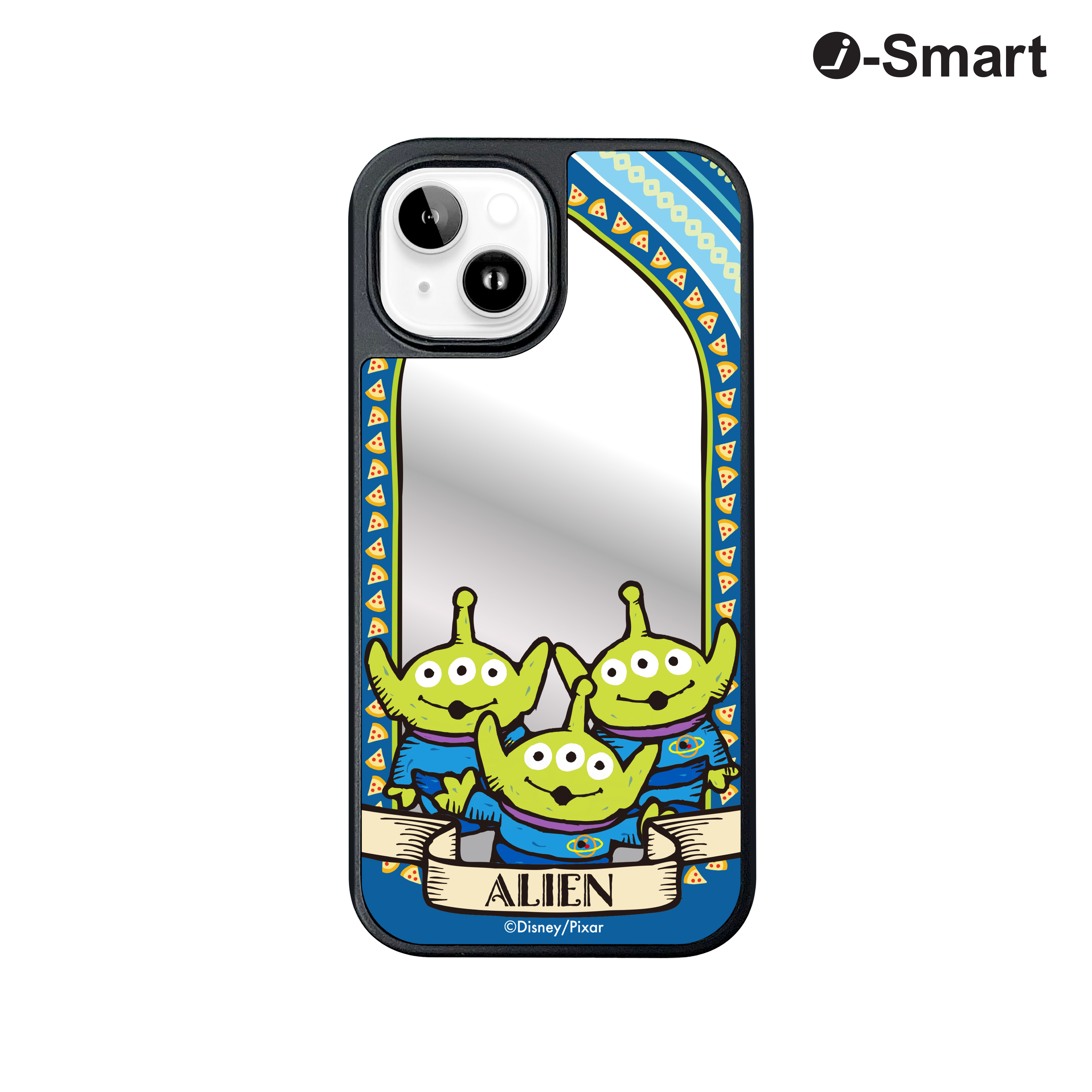 iSmart-迪士尼鏡面手機殼-iPhone15系列-三眼仔 Alien